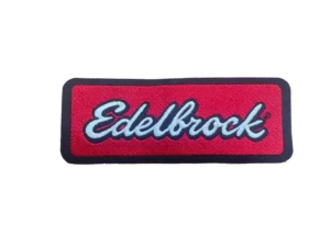 Custom name patch on a uniform shirt