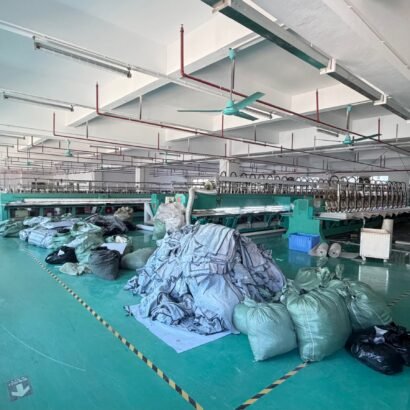 1400sqm facility of our custom patches manufacturer