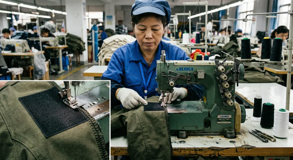 how to make a velcro patch